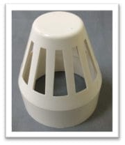 PVC Vent Cap DWV White on Sale