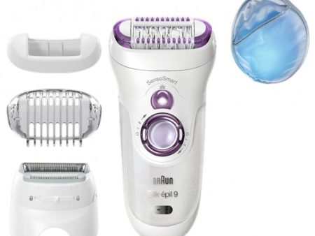 Эпилятор Braun Silk epil 9 SES 9 710 для сухой или влажной эпиляции с двумя режимами скорости Discount