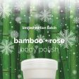 lujo bar Bamboo Rose Body Polish | 100% Natural, Phthalates Free, Cruelty Free Online