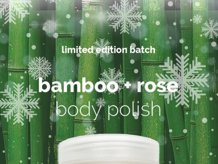 lujo bar Bamboo Rose Body Polish | 100% Natural, Phthalates Free, Cruelty Free Online