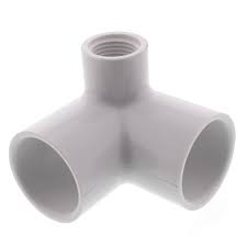 1  x 1 2  PVC Sch. 40 90° Elbow w  Side Outlet (Socket x FIPT) Online now