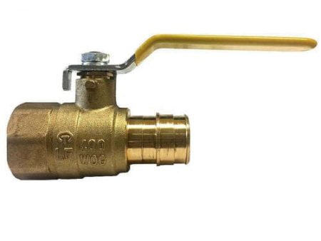 1 2  Expansion PEX x FIP Ball Valve - Lead Free F1960 (Lead Free) on Sale