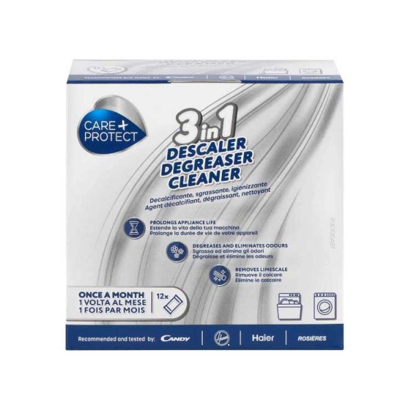 Care + Protect 3 in 1 Washing Machine and Dishwasher Descaler Degreaser and Cleaner For Cheap