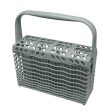 Genuine Electrolux Light Grey Slimline Dishwasher Cutlery Basket For Sale