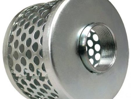 Steel Basket Suction Strainer - FPT - 1-1 4  (50 Cs) Online