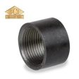 2  Schedule 40 Black Merchant Steel Half Coupling Online now