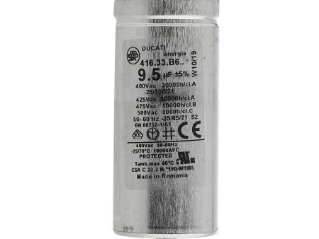 Genuine Hotpoint Indesit 9.5uF Tumble Dryer Capacitor For Cheap