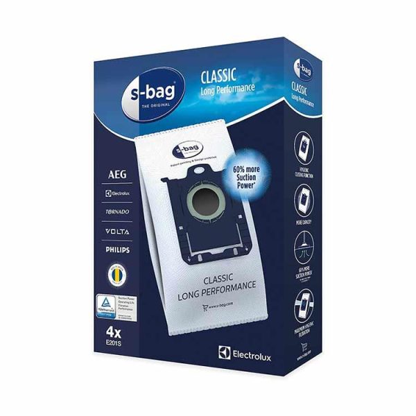 Genuine Electrolux AEG Zanussi E201S S-Bag Vacuum Cleaner Bags Online