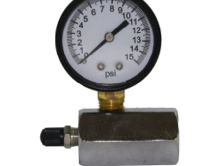 0-15 GAS TEST GAUGE W 1 10 INC. Online Hot Sale