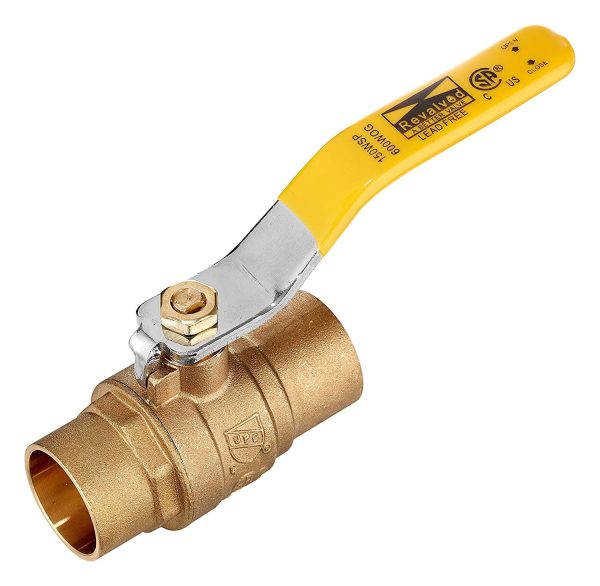 1-1 4  Full Port Brass Sweat Ball Valve – Lead-Free SWT x SWT, C x C – 600 PSI WOG Online