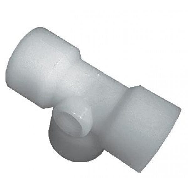 Nylon Tee with 1 4  Gauge Port - FPT x FPT - 1 2  (50 Cs) For Cheap