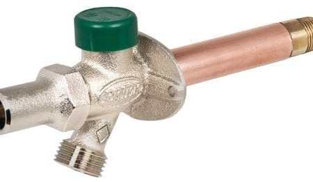 Prier 10  Loose Key Quarter Turn Anti-Siphon Wall Hydrant, Soft Grip Handle 3 4  Crimp Pex on Sale