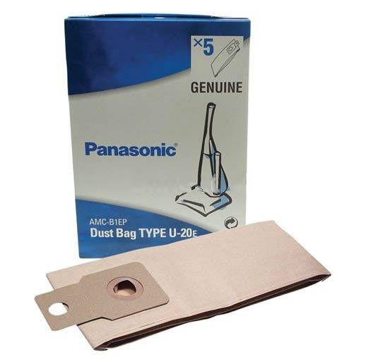 Panasonic U20E Genuine 5 Pack Vacuum Cleaner Dust Bags AMC-B1EP For Cheap