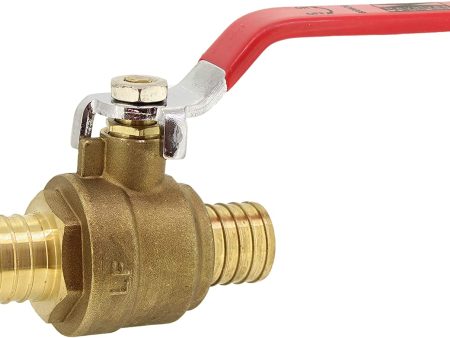 REVALVED PEX Full Port 1 2  Brass Ball Valve – Lead-Free Sale