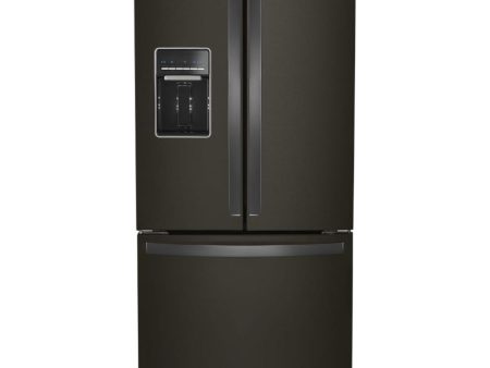 Whirlpool Réfrigérateur trois portes avec porte à deux battants amovible de 30 po, 19,7 pi. cu. avec distributeur externe d eau avec filtration EveryDrop® WRF560SEHV Online now