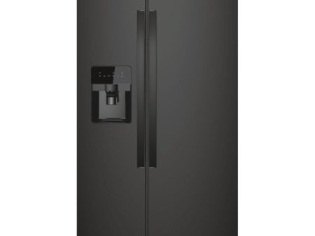 Whirlpool Réfrigérateur côte-à-côte de 36 po, 24,5 pi cu amovible avec distributeur externe de glaçons et d eau avec filtration d eau  EveryDrop™ WRS335SDHB Cheap